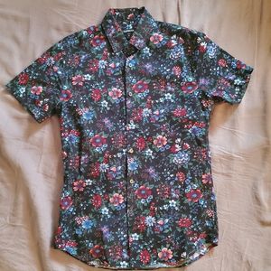 EXPRESS Flower button shirt!